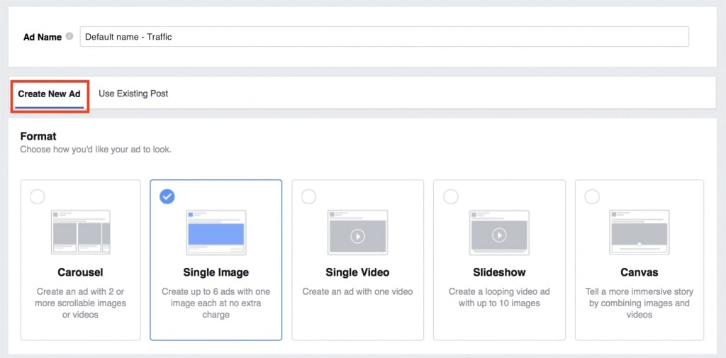 Tối ưu quảng cáo Facebook bằng cách tạo quảng cáo mới